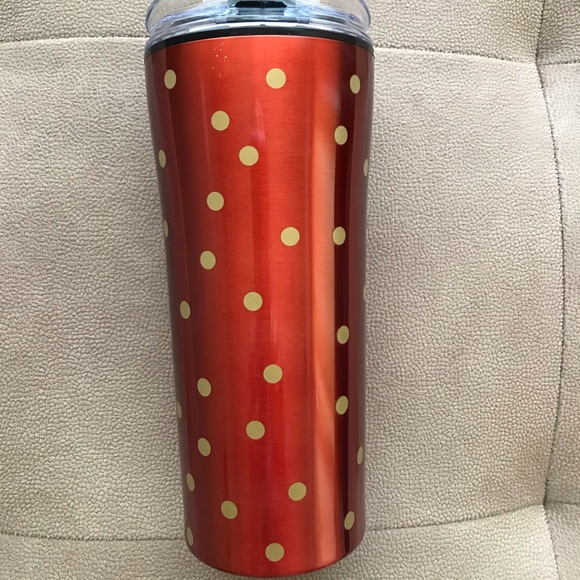 ♻️Reposted New Pier 1 Imports red tumbler or travel cup - Picture 2 of 8